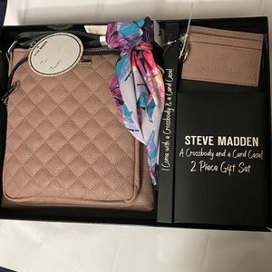 2 piece cross body/card case set